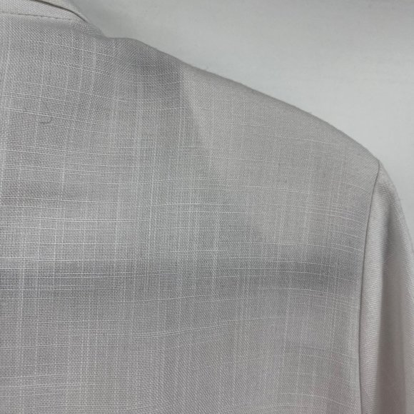 Bedford Fair Blazer Jacket 16 White Button Down Pockets - Picture 2 of 10